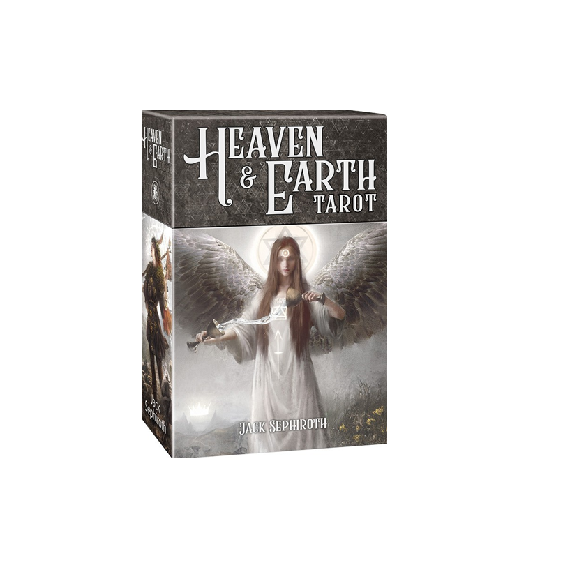 Made In Italy Premium Quality Tarot Cards Heaven & Earth Tarot Mystic Divination And Esoteric Gadgets For Beginners