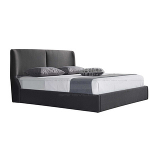 Modern Design High Quality Bedroom Furniture Nordic Simple  Tufted Upholstered Bed Fabric Bed