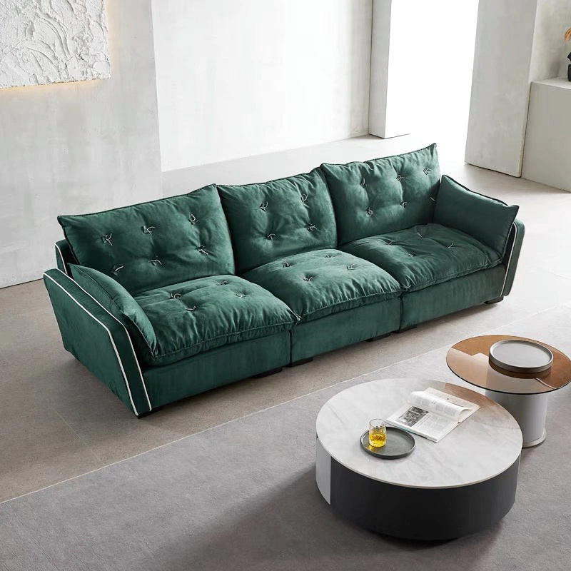 Minimalist Fabric Half Moon Shape Sectional Sofa Modern Couch Hotel Lobby Circular Sofa Special Shaped Cashmere Sofa