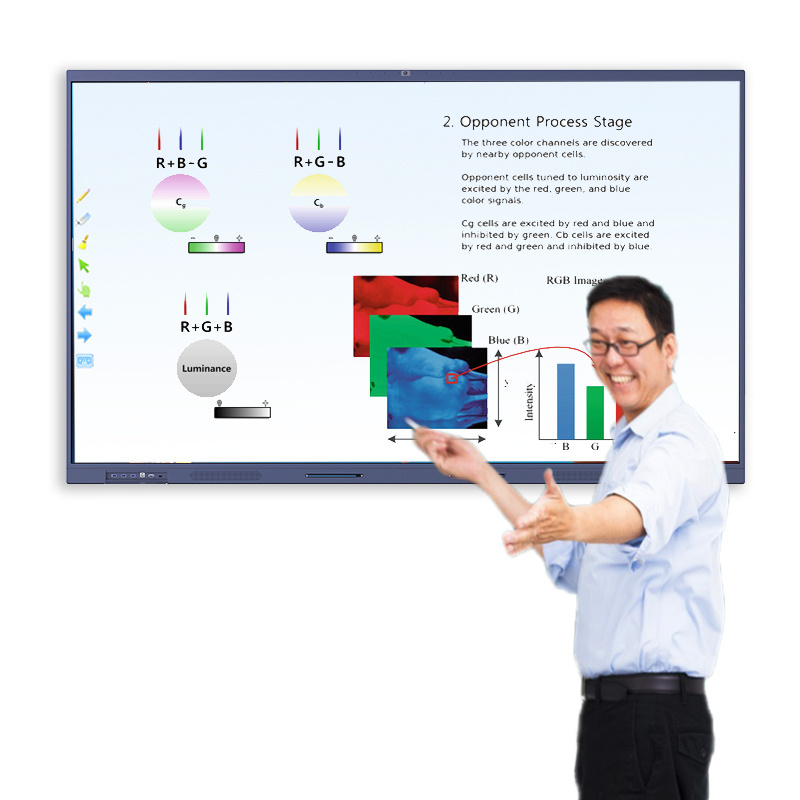 Factory Wholesale High Quality Smart Whiteboard Education Smartboards Smart Tv Interactive Whiteboard LED Black 65 Inch 65inches