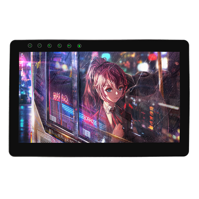 Tablet Graphic Drawing 8192 Level Pressure 266PPS Drawing Monitor Signature Pad 10points Capacitive Touch Black 1920 X 1080