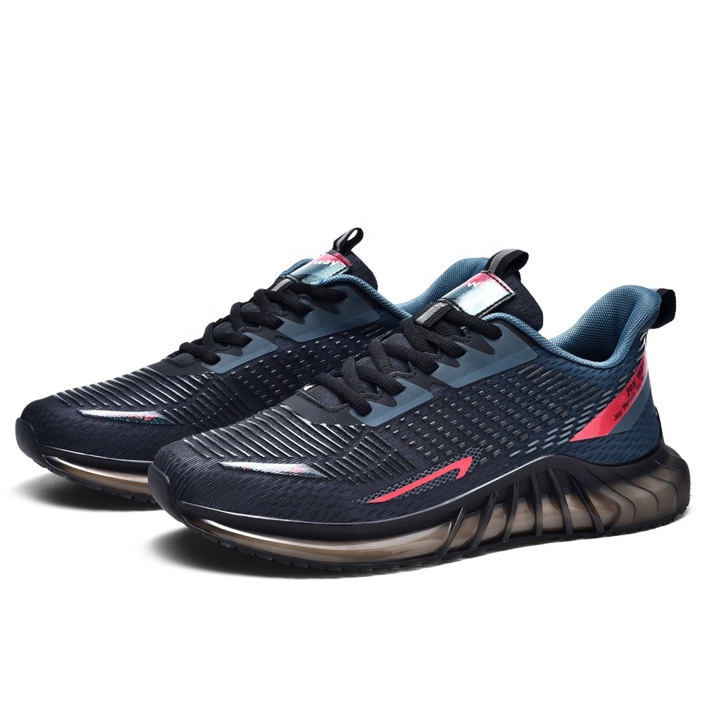 New Arrival Cushioned Cool Basketball Shoes walking style Breathable men slip on sport running shoes outsole