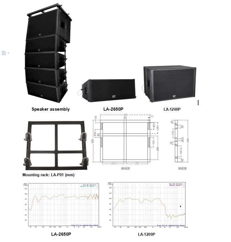 Professional audio sound system line array speakers Easy operation 18 inch subwoofer Active Line Array Full Range Speaker Linear