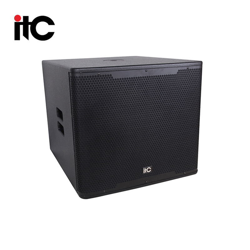 ITC TS-818S Professional Speaker 18 inch subwoofer speaker box for bars large KTV rooms high-end conference rooms auditoriums