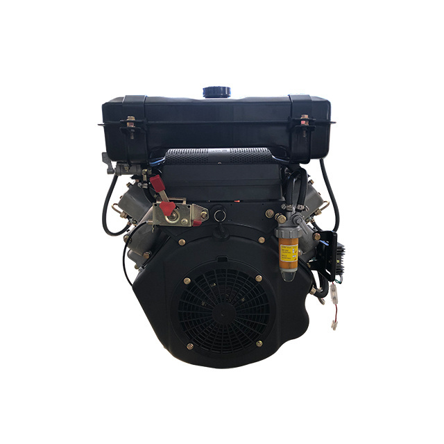 Hot sales two cylinder 18hp 20hp diesel engine price