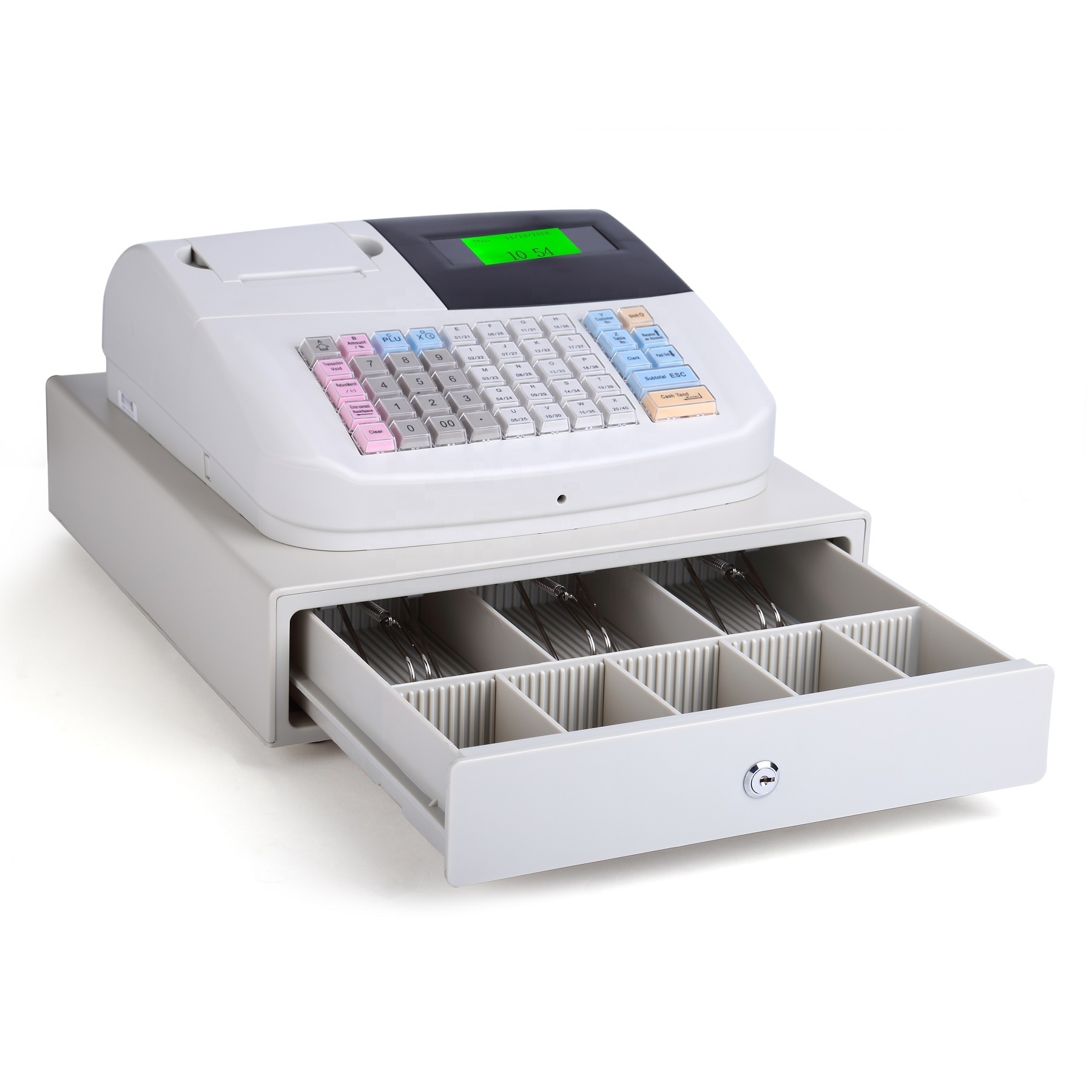 ITCF-5E cash register pos with printer and software electronic cash register