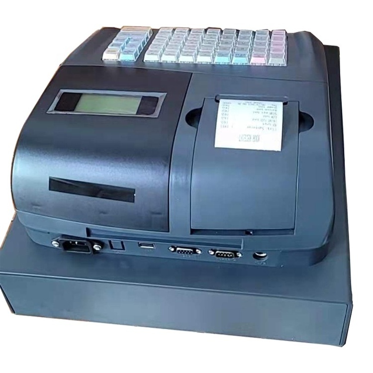 ITCF-5E fiscal invoice spanish Electronic Cash Register with cash drawer cheaper pos system