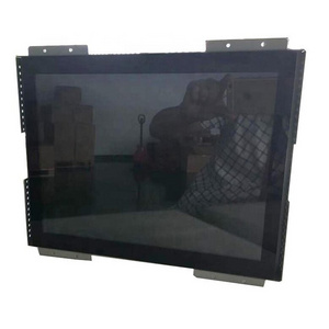 12 inch resistive touch Ip67 1024*768 open frame monitor with metal case Industrial level screen display