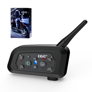 EJEAS V6 pro + full duplex intercom helmets waterproof intercomunicador para casco bluetooth intercom motorcycle helmet