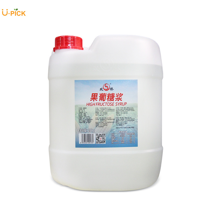 25kg Fructose Corn Syrup  Raw Material Liquid sugar syrup F60