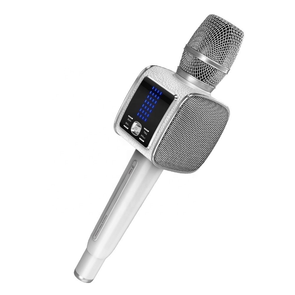 Newest  Tosing G7 Perfect Sound High End karaoke Machine Singing TWS duet Stylish LCD 20W Speaker Karaoke Microphone