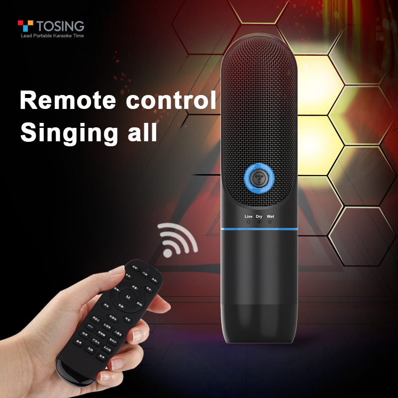 TOSING Direct factory price promotion Live/recording usb portable handheld mini karaoke microphone