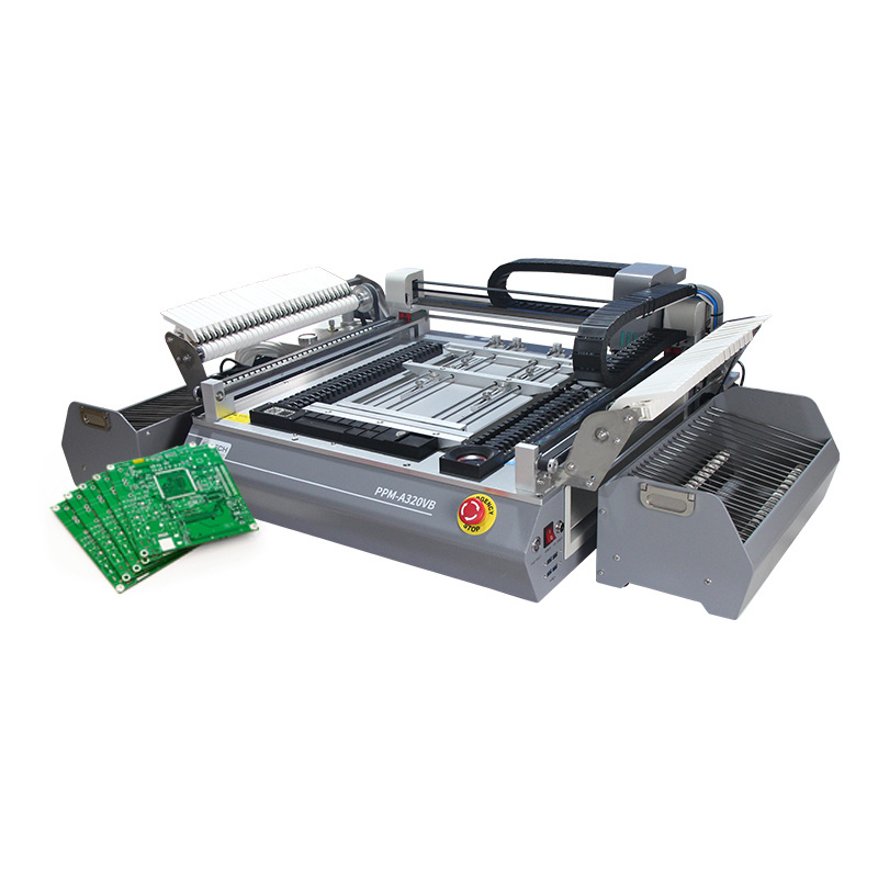 ITECH Manufacturer Automatic Smt Pick And Place Machine Desktop 2 Head High Precision Pcb Making Machines For LED Assembly Line