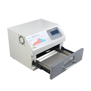 ITECH RF-A500 Small Benchtop Smt Reflow Soldering Oven 500x400mm Drawer Type Infrared IC Hot Air Heating Solder Reflow Oven