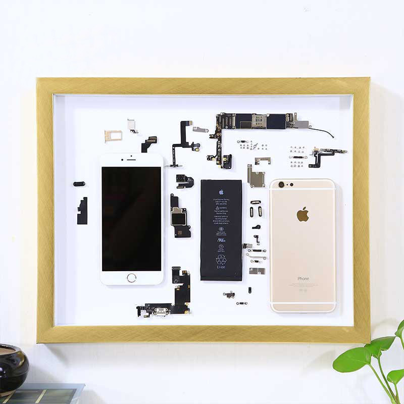 Wholesale 12x12 White Black Deep Shadow Box Frames Bulk  Mobile Phone Keepsake Creative Diy Photo Frame Memory Box