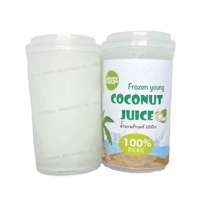 Frozen Young Coconut Juice with Meat Organic High Quality Coconut Good Drink Beverage Premium Product from Thailand