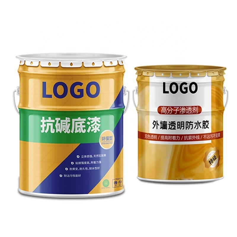 Eco Friendly Stainless Steel Barrel 16L Tin Pail paint pail