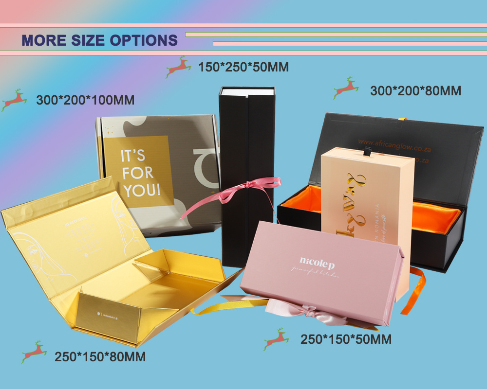 Wholesale gift luxury paper packaging custom wig box