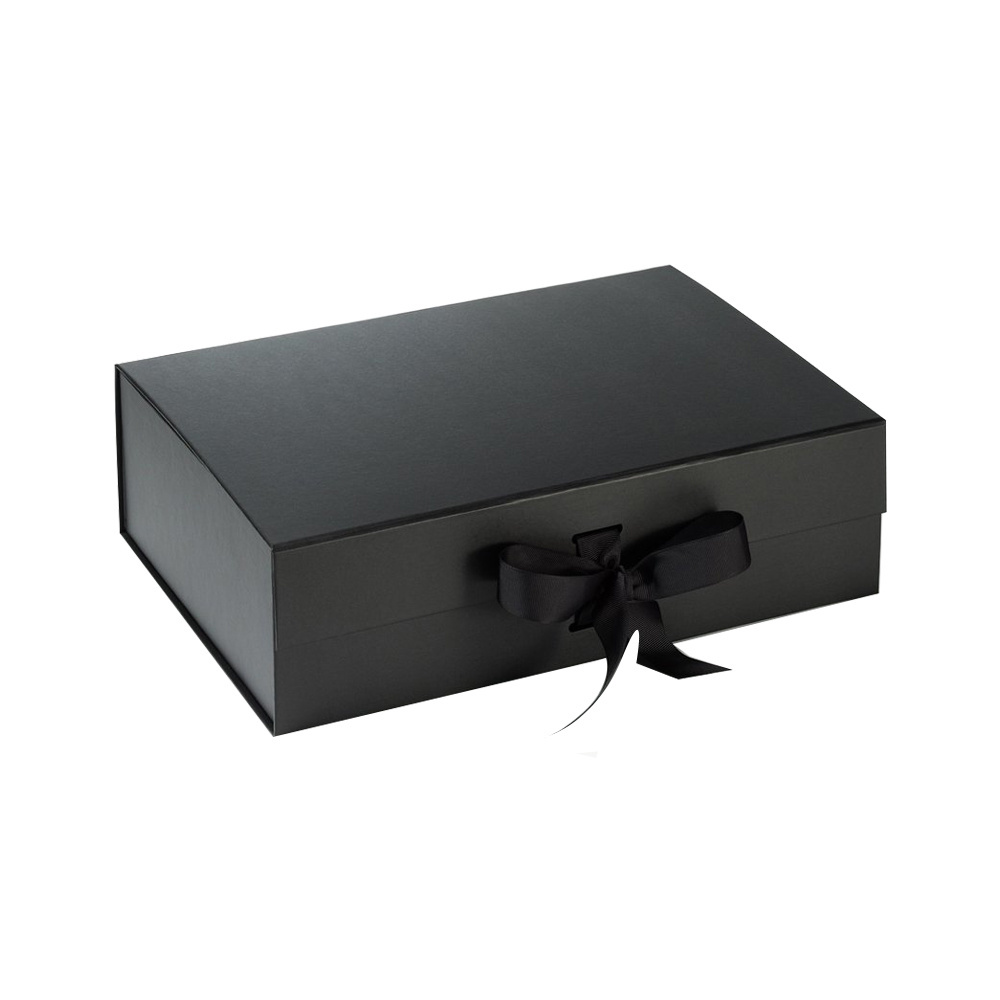 Magnetic luxury shipping paper cardboard gift black box