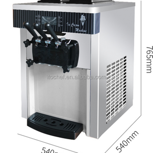 Ice Cream Machine Maker 3 Flavor Soft Serve Ice Cream Machine Ice Cream Vending Machine For Sale