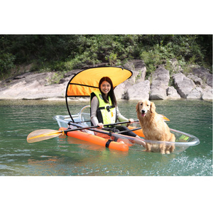 crystal canoe see through kayak glass bottom boats for sale