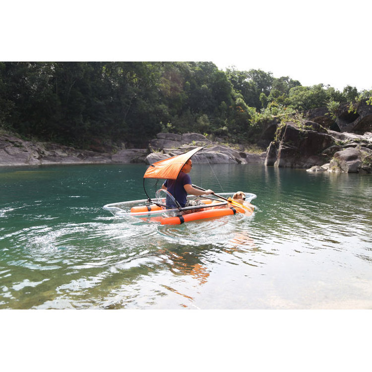 crystal canoe see through kayak glass bottom boats for sale