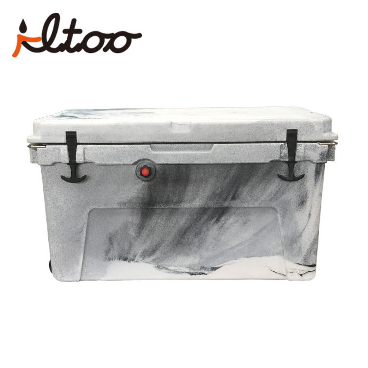 Cool box fishing 100l with rubber lock