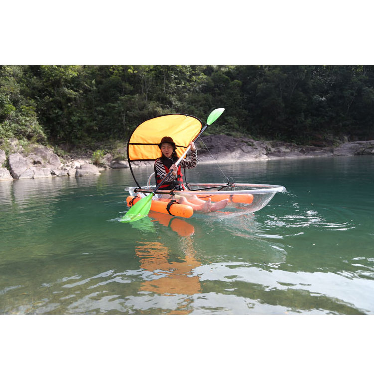 crystal canoe see through kayak glass bottom boats for sale