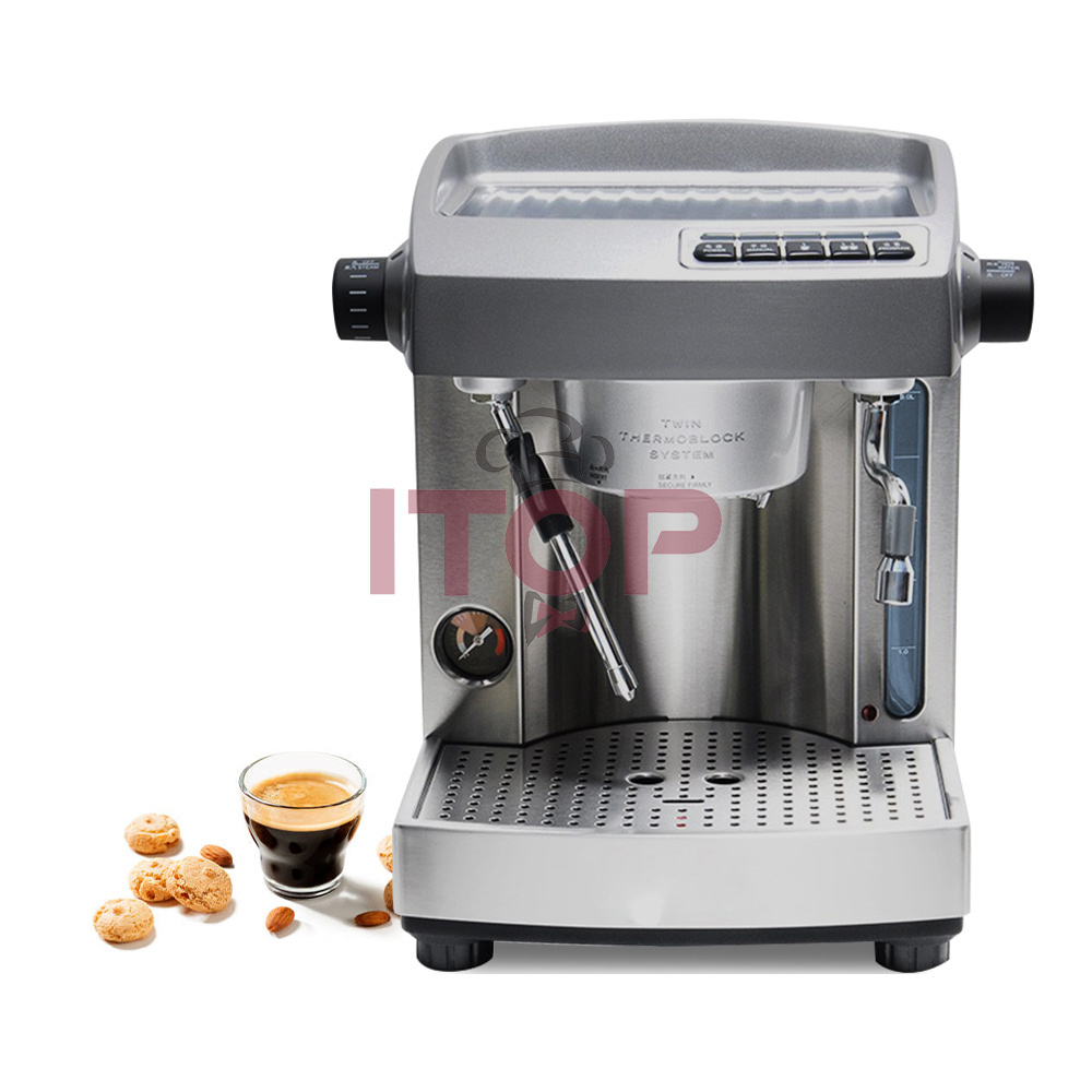 Espresso Coffee Machine Barista  Italian Restaurant Espresso Pod Coffee Maker Semi -Automatic Cappuccino Latte Espresso Machines