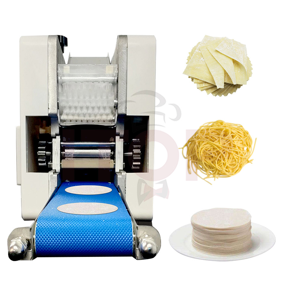 Dough Pastry Dumpling Skin Wrapper Making Machine 60pcs/min Empanada Gyoza Skin Making Wrapper Machine