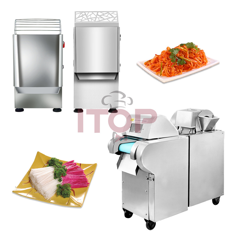 Different Shapes Fruits And Vegetables Cutter Commercial Leaf Root Vegetable Chopper Slicer Dicer 7500W Melon Slicing Machine