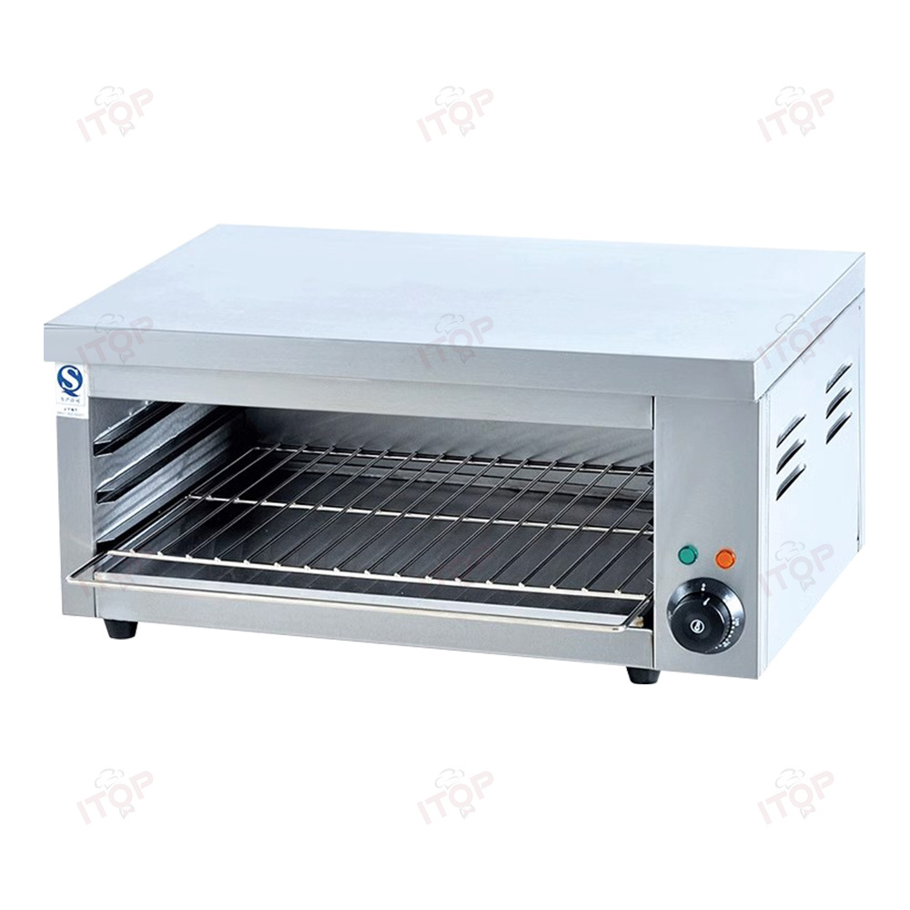 Commercial Western Kitchen Appliance Equipment Stainless Steel Salamander Grill Electric Salamanders