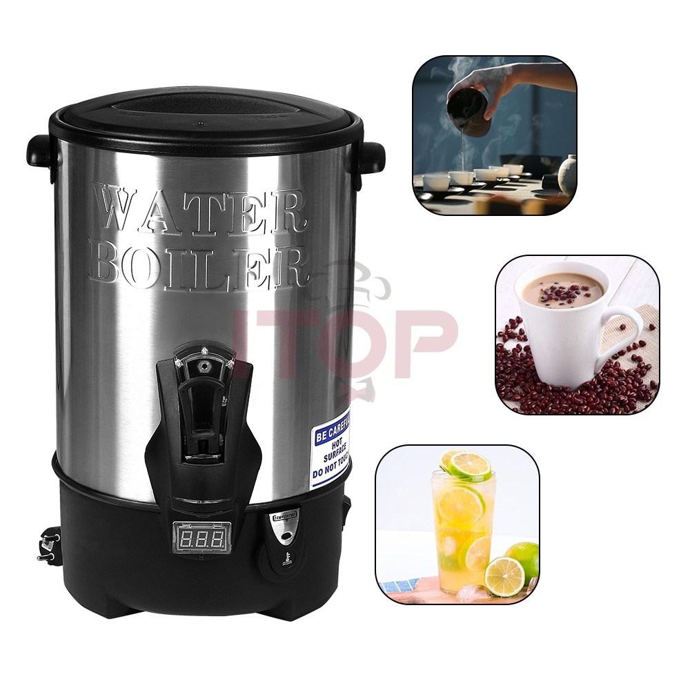 Different Capacity Party Catering Large Capacity Restaurant Electric Keep Warm  Thermos Pot Water Boiler Urn