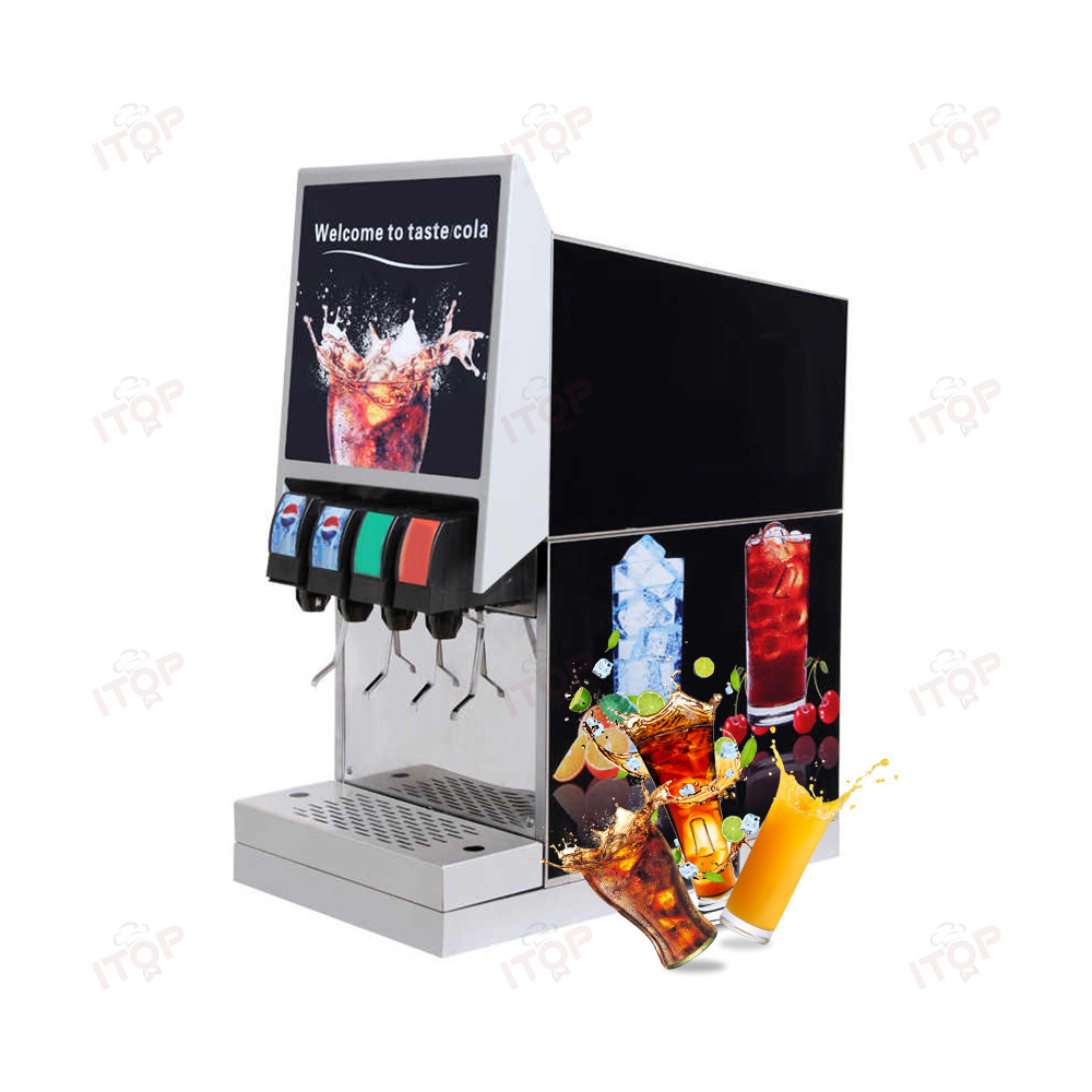 Commercial Carbonated Soda Frozen Beverage Drink Making Cola Machine/ Cola Vending Machine/ Cola Dispenser