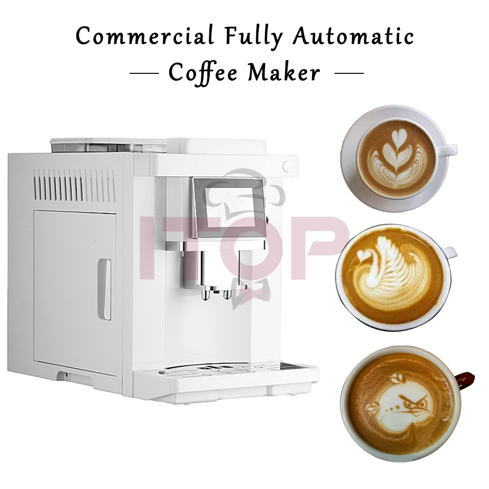 Itop Wholesale Professional Full Automatic Coffee Making Machine Multi Smart Latte Express Coffee Maker with Brew System