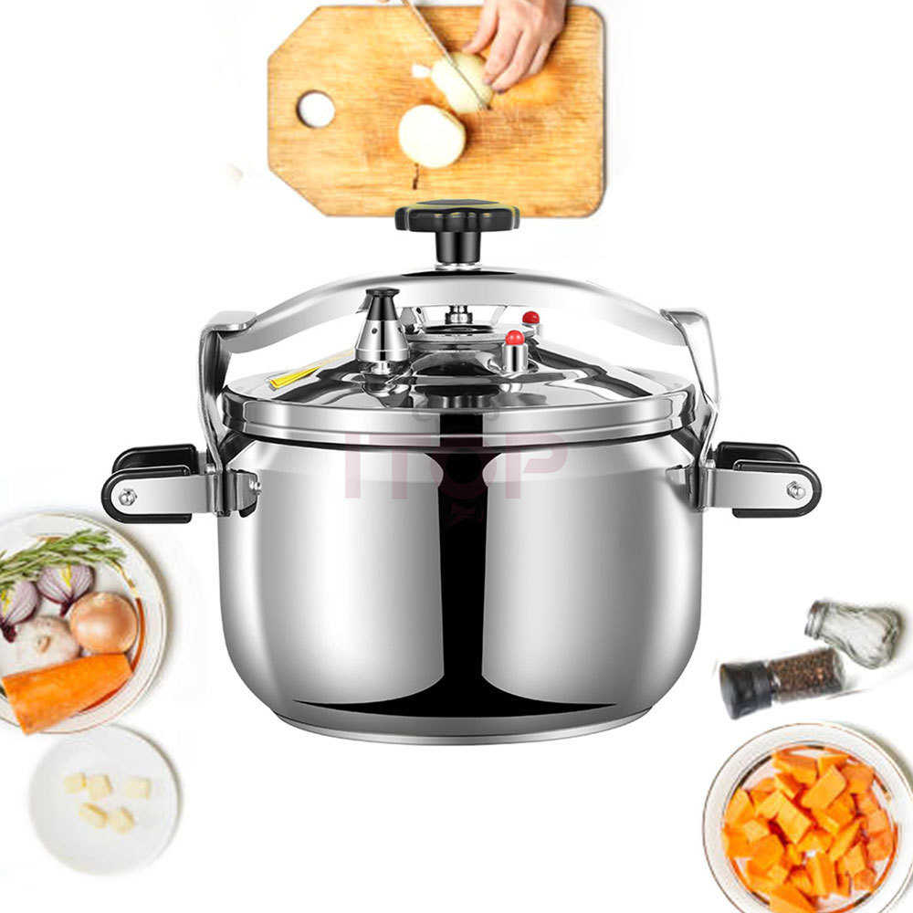 25 People Pressure Cooker France Style Food Grade Stainless Steel Pressure Cooker From 8 Liters To 50 Liters