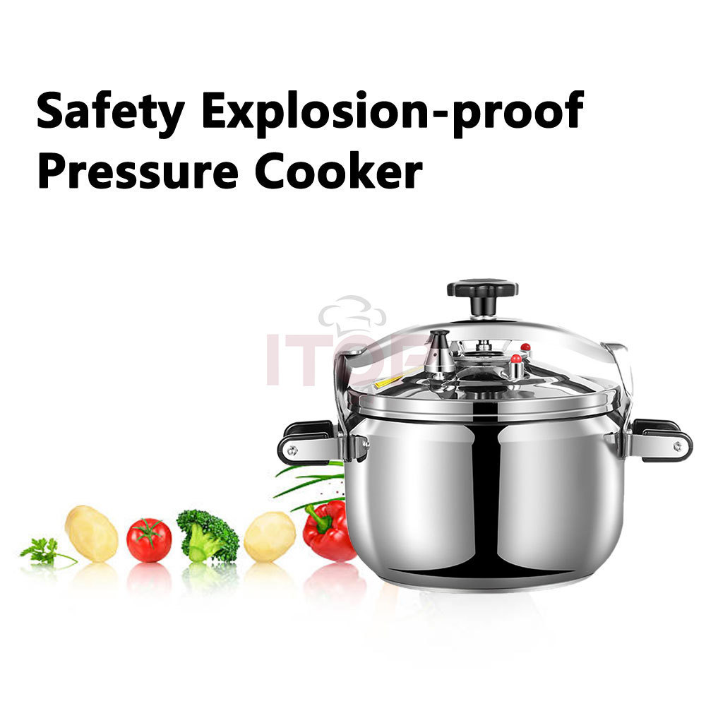 25 People Pressure Cooker France Style Food Grade Stainless Steel Pressure Cooker From 8 Liters To 50 Liters