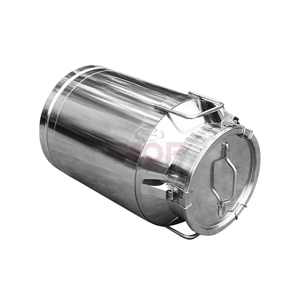 10-70L Transportation And Turnover Milk Barrel Stainless Steel Milk Storage Can Milk Tank