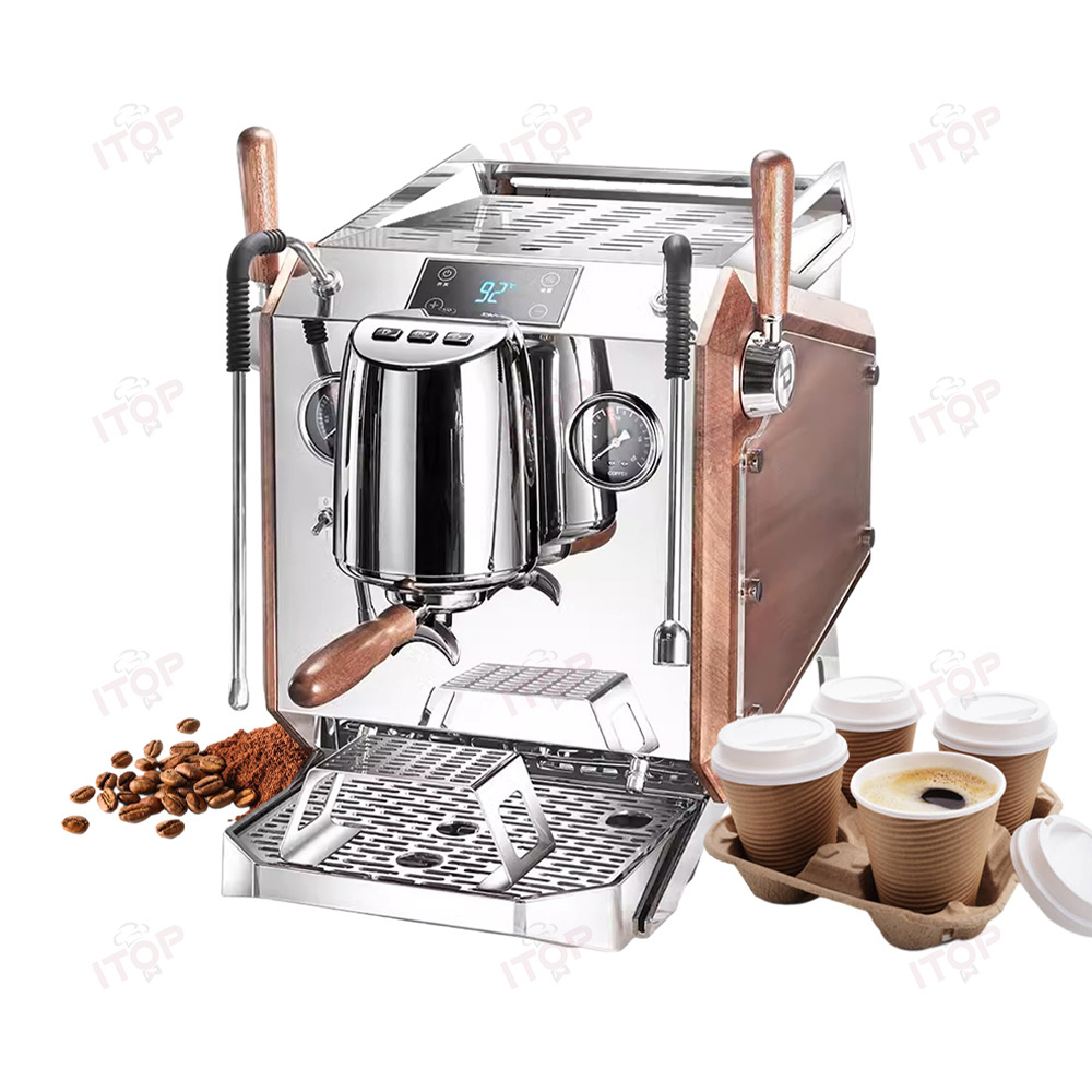 New 9 Bar Stainless Steel 1 Group Commercial Professional Espresso Coffee Machine For Business