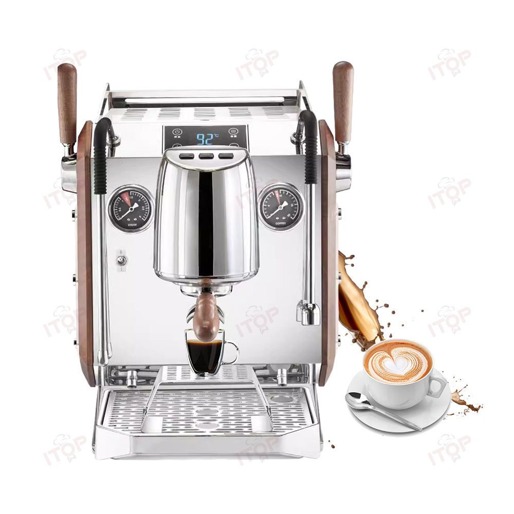 New 9 Bar Stainless Steel 1 Group Commercial Professional Espresso Coffee Machine For Business