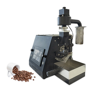 Small Desktop Coffee Bean Roaster 120r/min Drum Coffee Roaster Far infrared Electric Heating Coffee Bean Roasting Machine