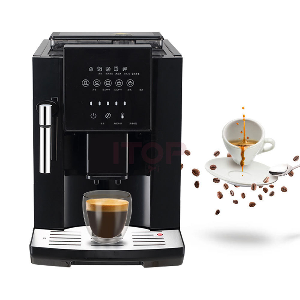 ITOP Keep Warm Coffee Machine 1200W Ekspres do kawy 12 Cups 19 Bar Full Automatic Coffee Maker