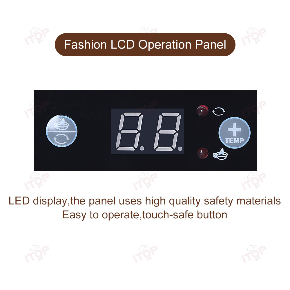 10 L Fashion Lcd Operation Panel Hot Chocolate Dispenser / Beverage Warmer And Mixer Machine