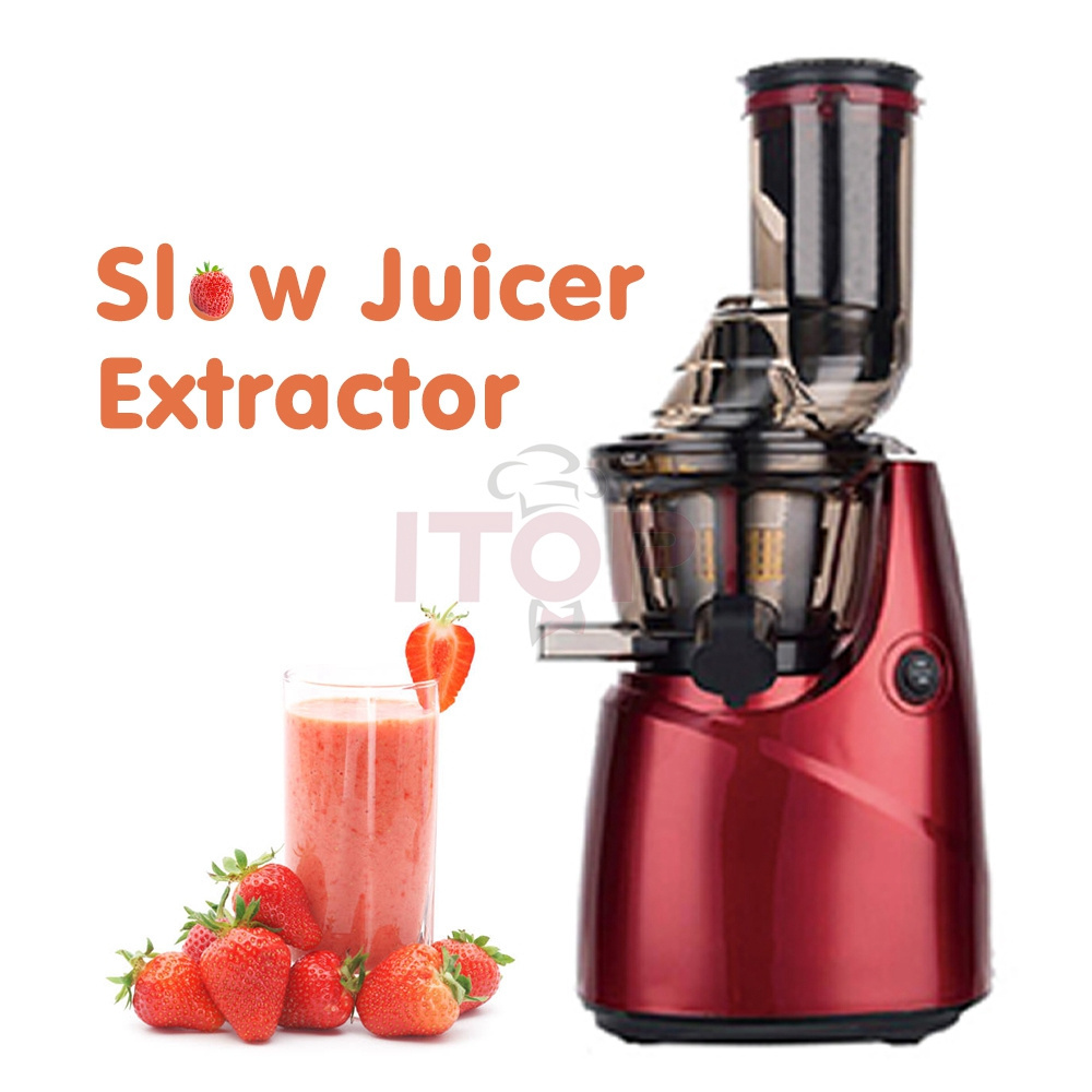 Cold Press Commercial Slow Juicer 220V/50Hz Mabagal na Juicer Extractor 250W Cold Press Multifunctional Slow Juicer