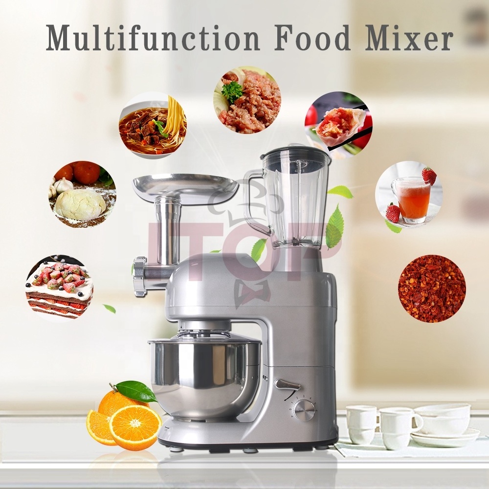 Kitchen mini stand mixer kneading machine 3 in 1 food mixers best for kitchen using