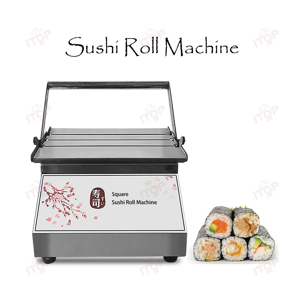 Desktop Nigiri Sushi Making Robot Machine / Bar Use Sushi Machine Maki Roll Maker