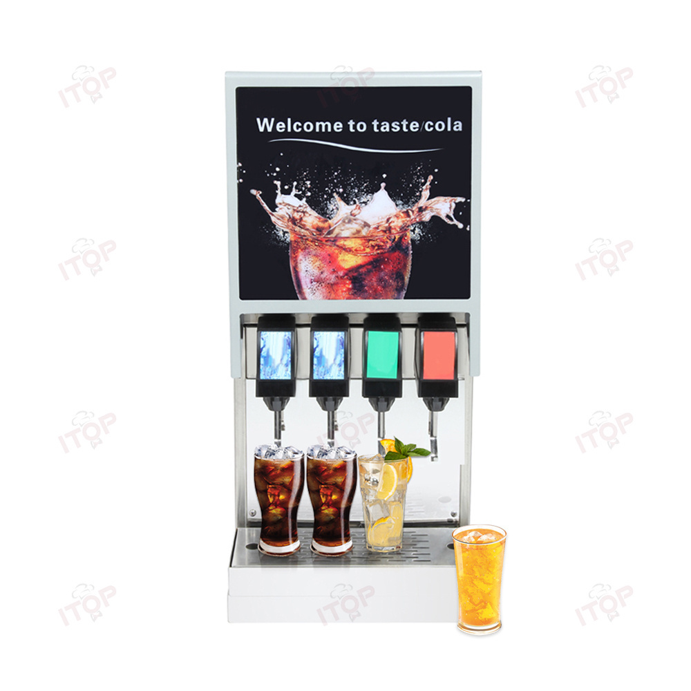 Factory Supply Commercial Cola Machine / Soft Drink Soda Cola Fountains Dispenser / Soda Vending Dispenser