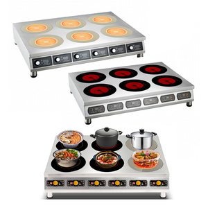 220V/50Hz Kitchen Appliance 3000W/3500W/5000W Cooking Stove Wholesale Induction Stove Electronic Cooktop