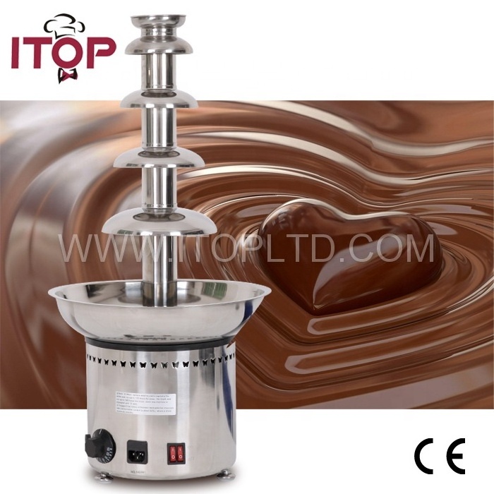 Commercial Large Chocolate Fountain Prices/Chocolate Waterfall Fountain Luxury wedding catering equipment