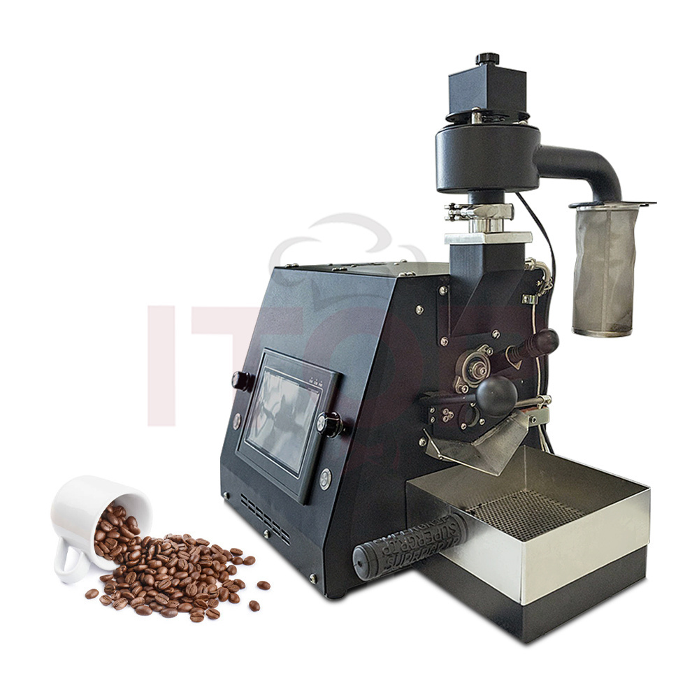 30kg 20kg 12kg 10kg 6kg 5kg Industrial Gas Heating Coffee Bean Roasting Machine  Stainless Steel Drum Coffee Bean Roaster